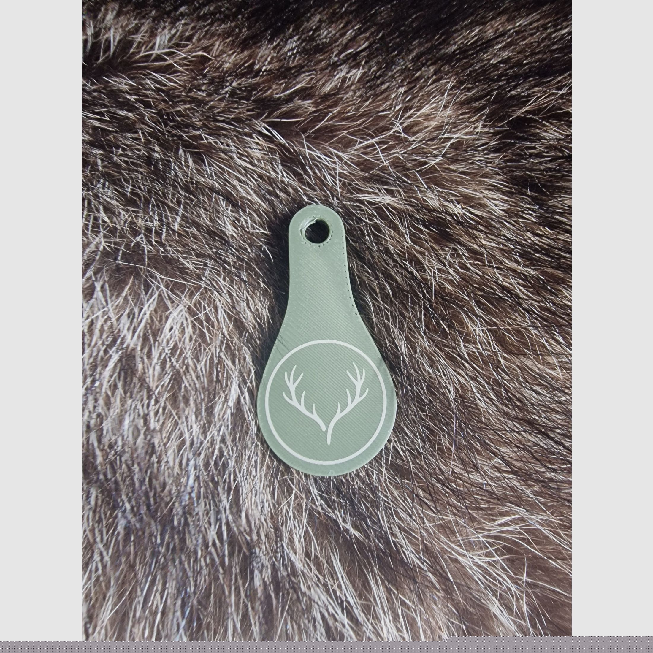 Einkaufswagenöffner mit jagdlichen Motiven