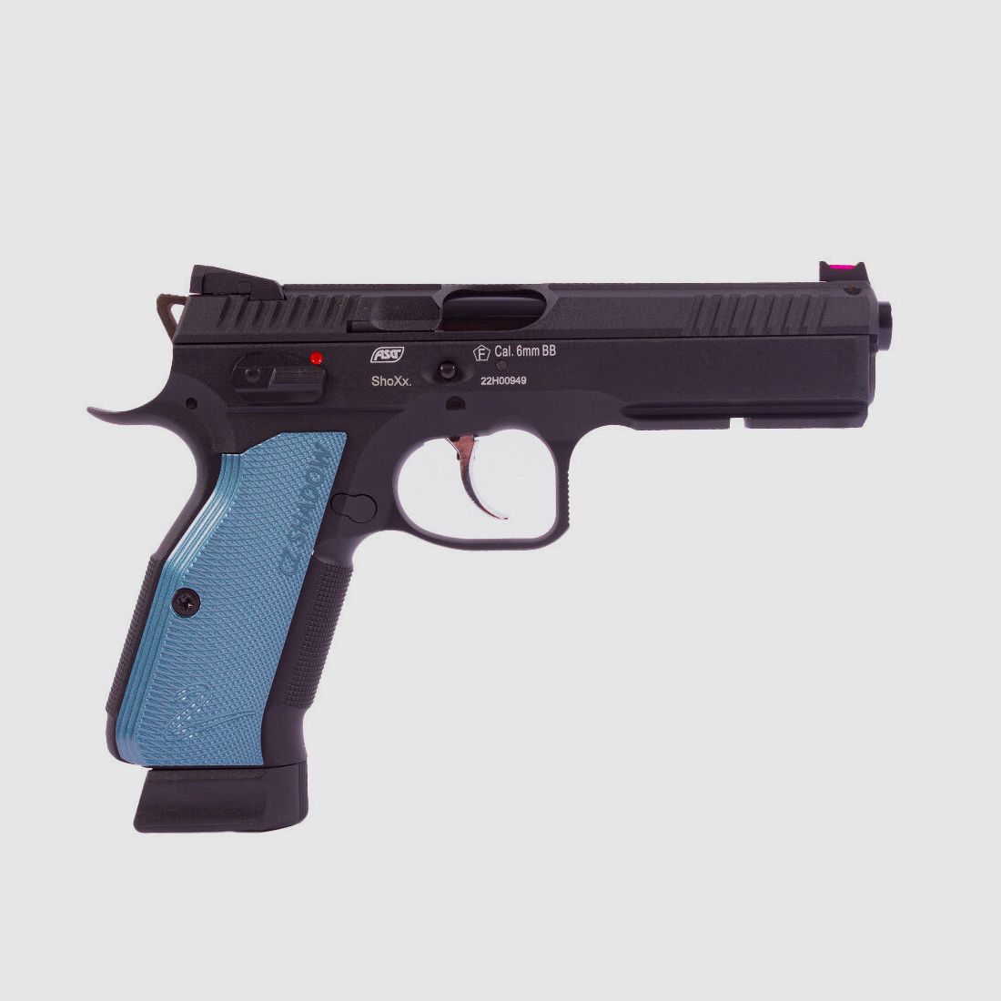 ASG	 CZ Shadow 2 Airsoft Pistole Co2 CBB 6mm BB BLK / BLU