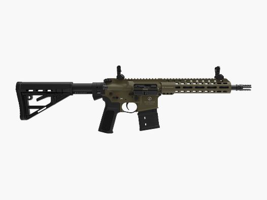 SCHMEISSER AR15 S4F Slim Line – CERAKOTE OD GREEN / .223 Rem. / 10.5" | 267mm