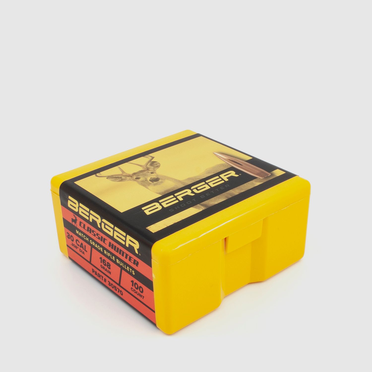 Proiettile Berger .30 Classic Hunter 168GR 100 Pezzi