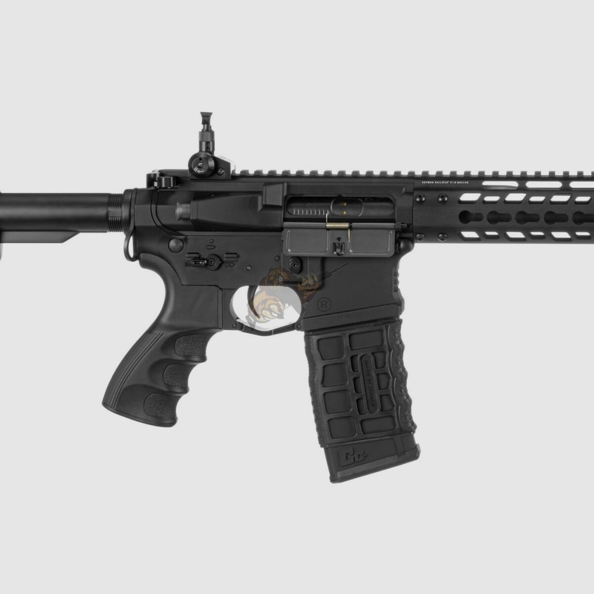 G&G GC16 Wild Hog 12" mit ETU in Schwarz Airsoft S-AEG frei ab 18