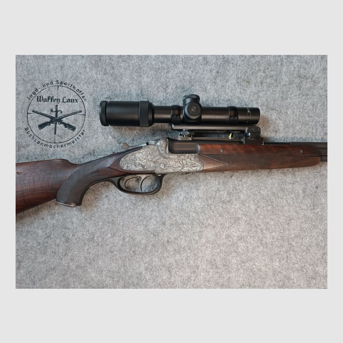 Anton Sodia Ferlach Mod. Sodia Bockdoppelbüchse mit ZF DD Optics 1-6x24