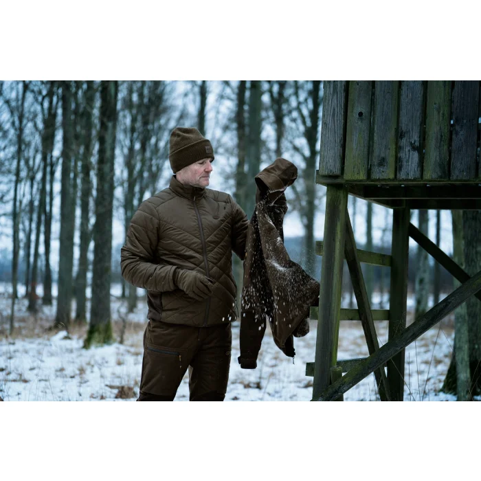 Veste chauffante HARKILA Heat Insulated - Willow green/Shadow brown (120790022), image 7 sur 9