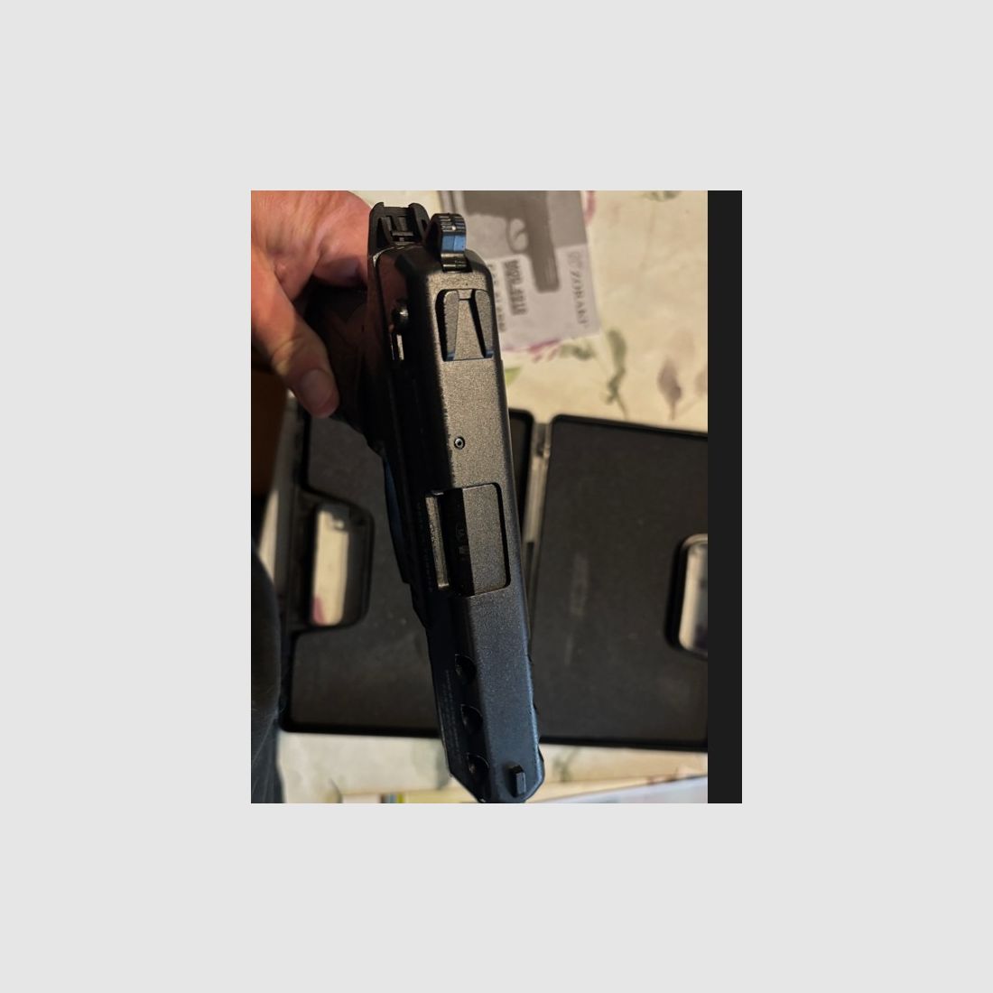 Zoraki 4918 Schreckschusspistole alte PTB 986