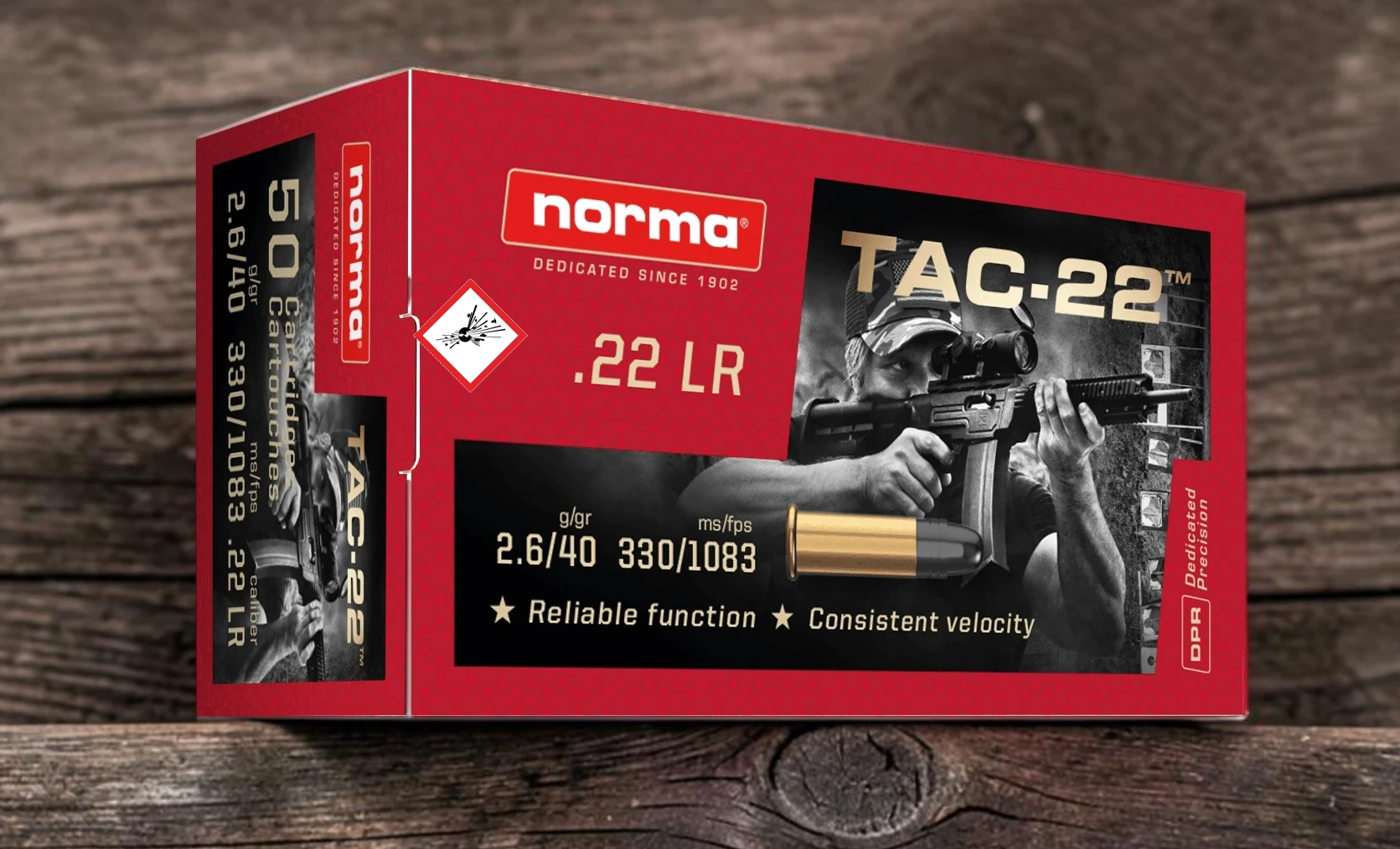 Norma TAC Kal. .22lr 40 grs