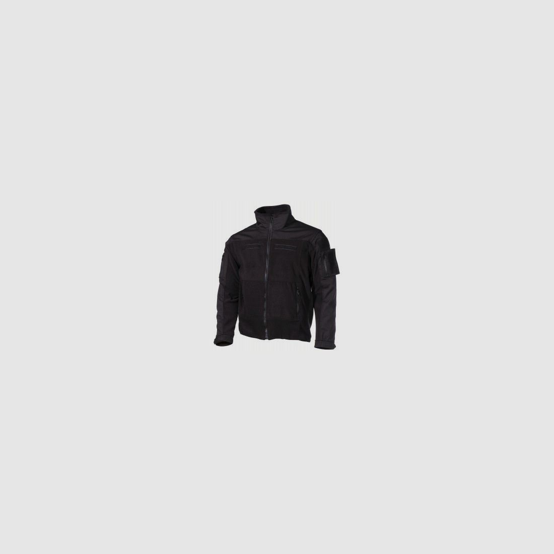 MFH FLEECEJACKE "COMBAT" - SCHWARZ