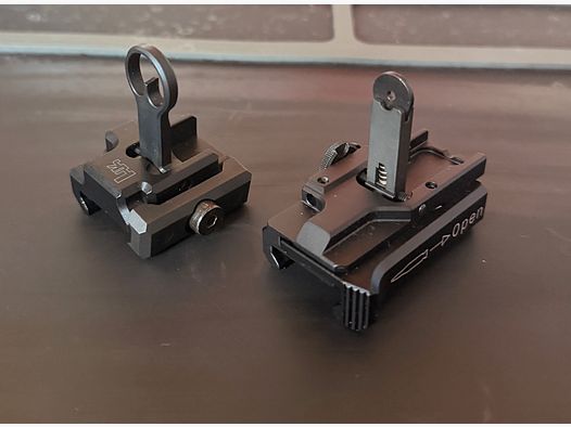 Heckler und Koch MR223 MR308 Kimme Korn Klappvisier