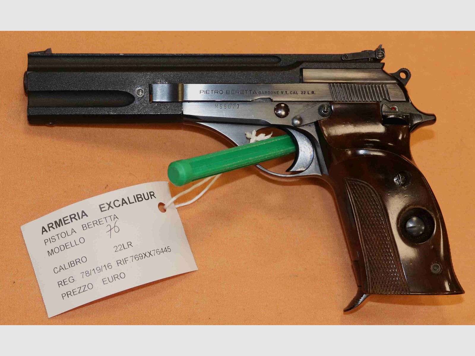 Pistolet Beretta Modèle 76 Calibre 22LR, image 2 sur 5