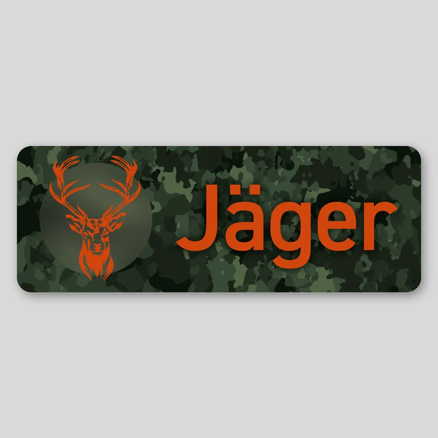 Wilde Hilde Magnetschild Jäger