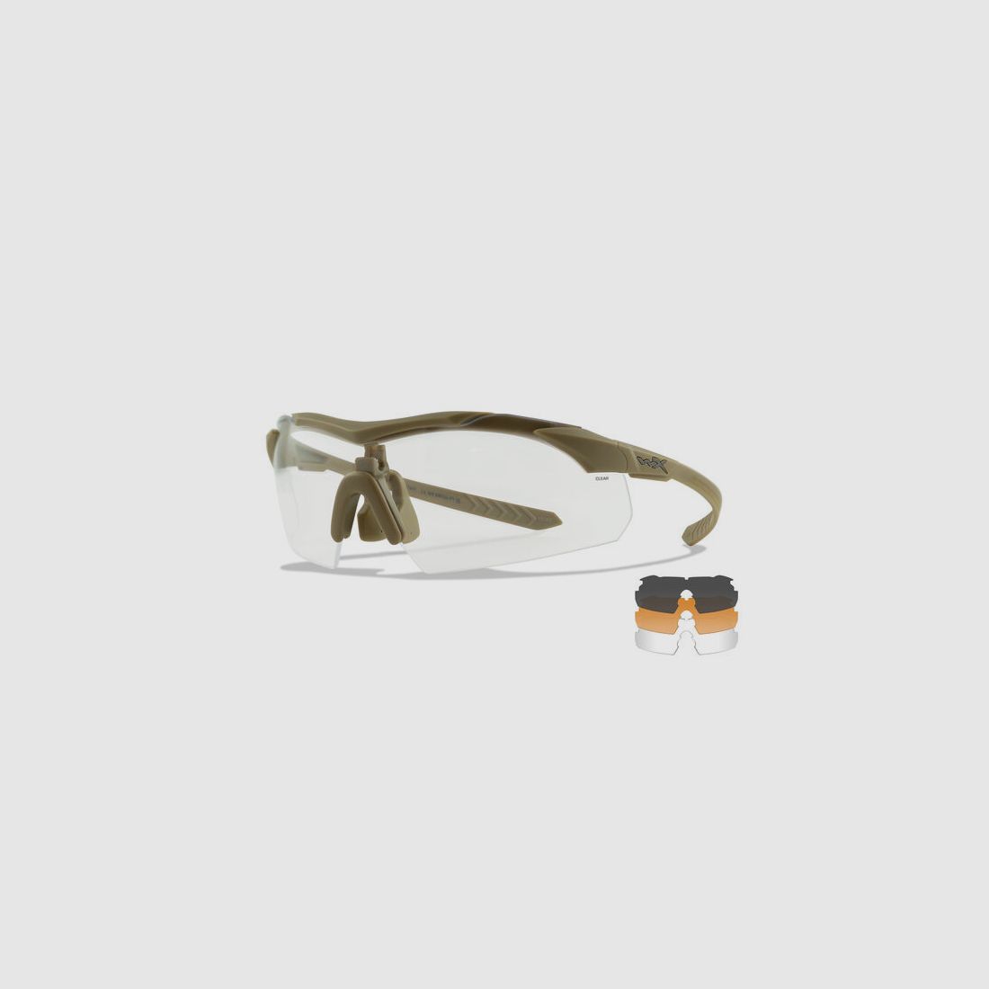 Wiley X WX Vapor COMM 2.5 tan grigio, chiaro, ruggine, immagine 1 di 7