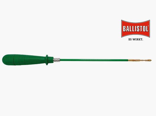 Ballistol Asta di Pulizia in Acciaio Corto 22 cm con Accessori