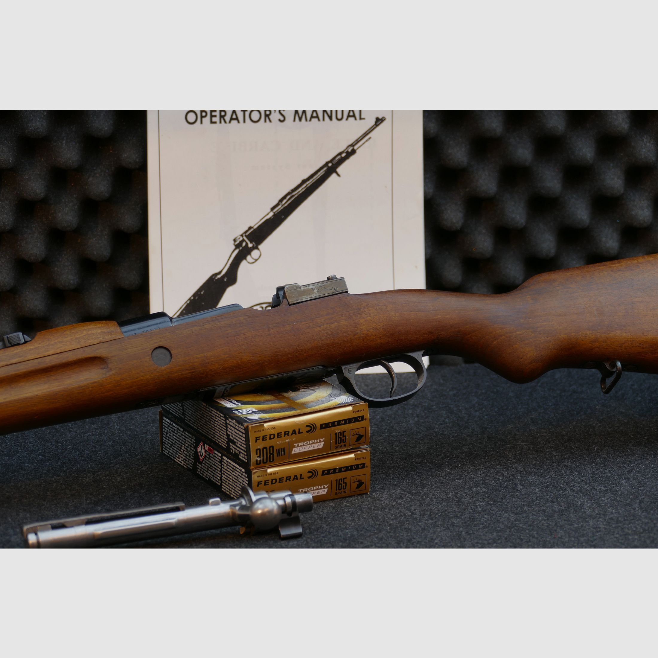 FN Herstal, Mauser Model 98, carbine, .308Win, carbine, tracking, going through, ordinance