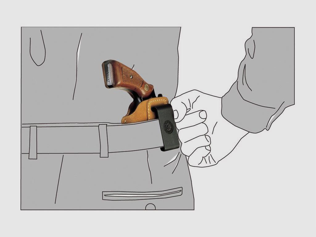 INTERNE CORDURA HOLSTER VOOR GEMIDDELDE WAPENS VEGA HOLSTER I 241, afbeelding 1 van 2