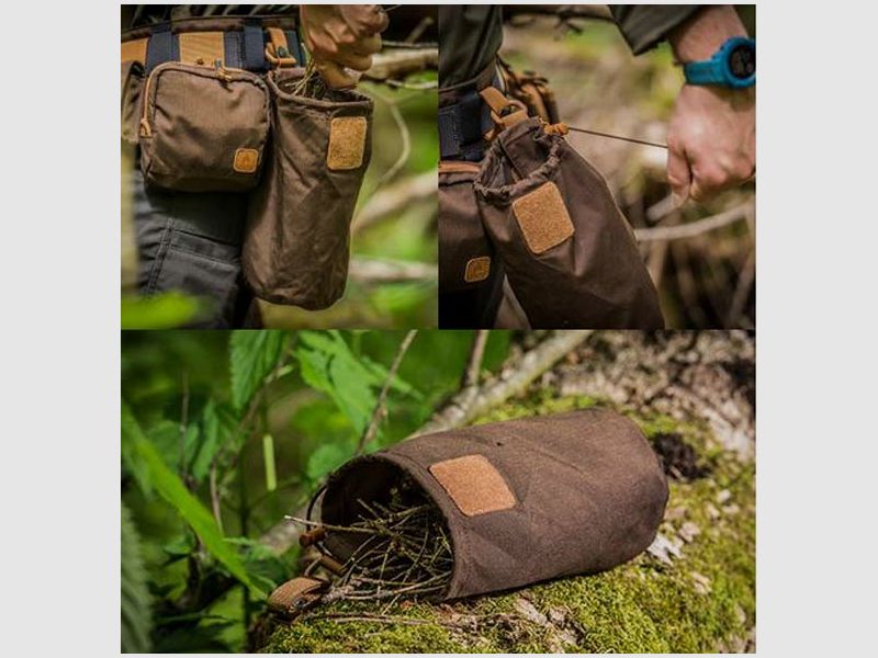 HELIKON-TEX BUSHCRAFT DUMP POUCH EARTH BROWN/CLAY A