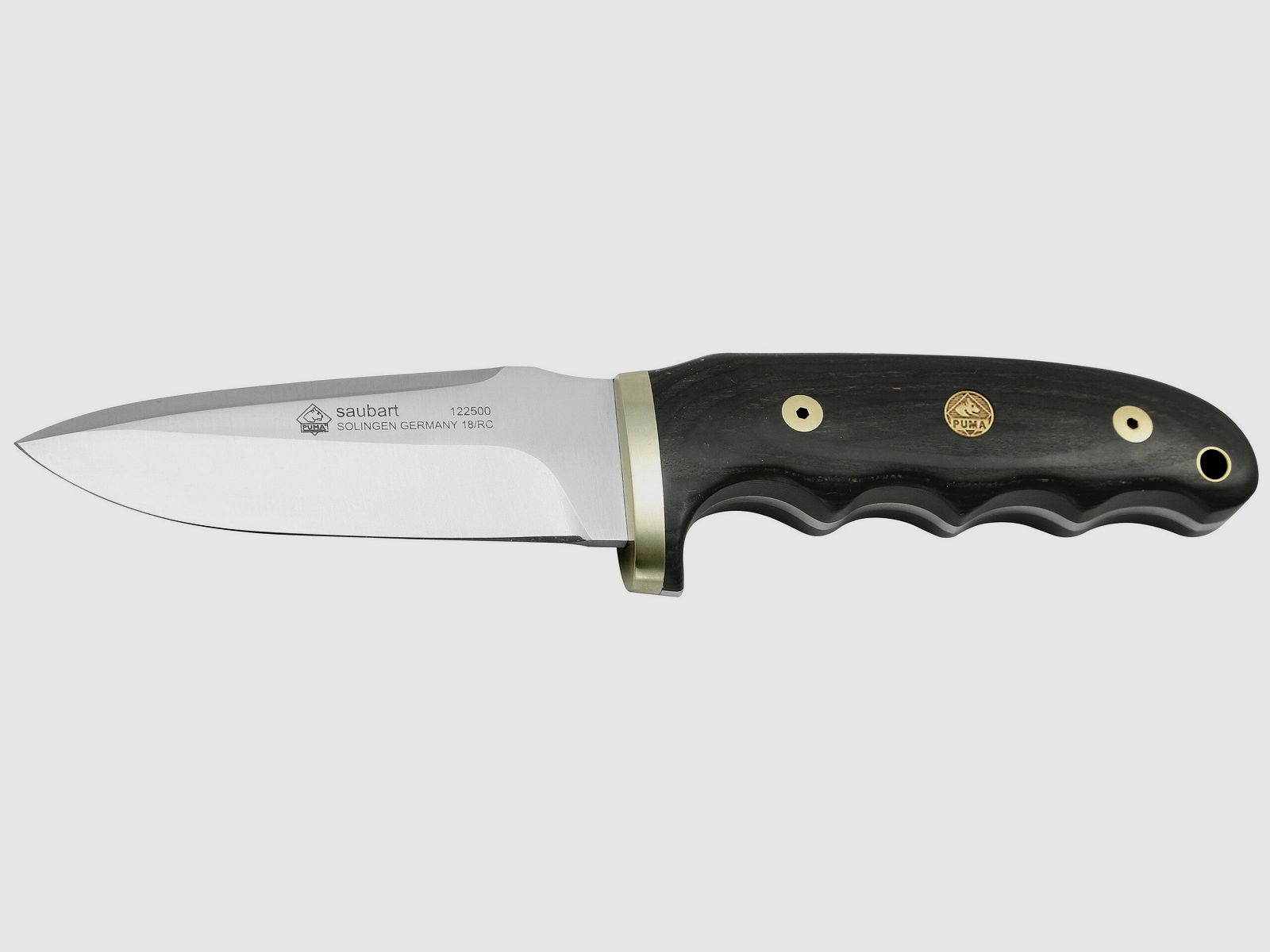 Puma hunting knife Saubart Pakkaholz