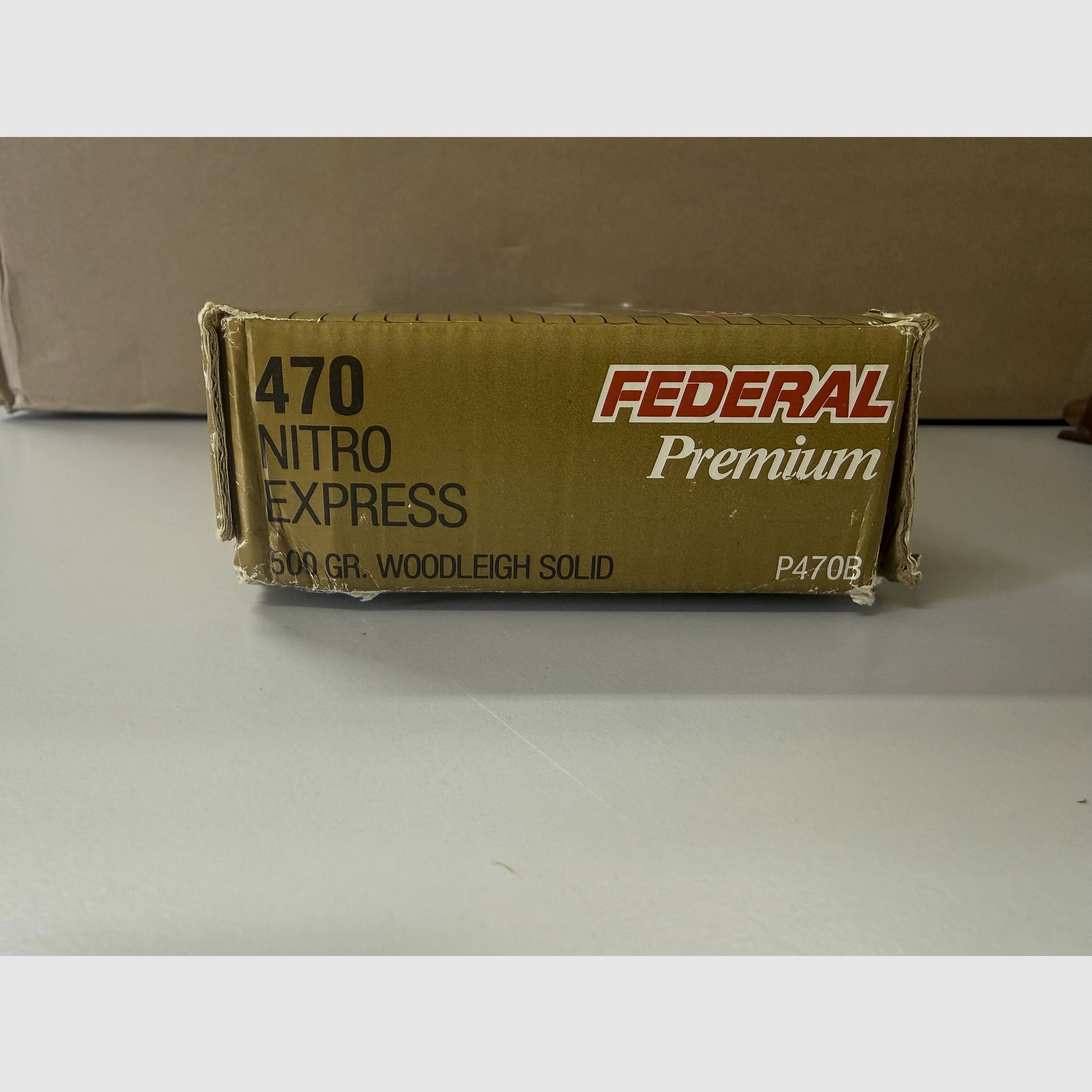 .470 NE Federal Premium Safari Munition 20 Schuß