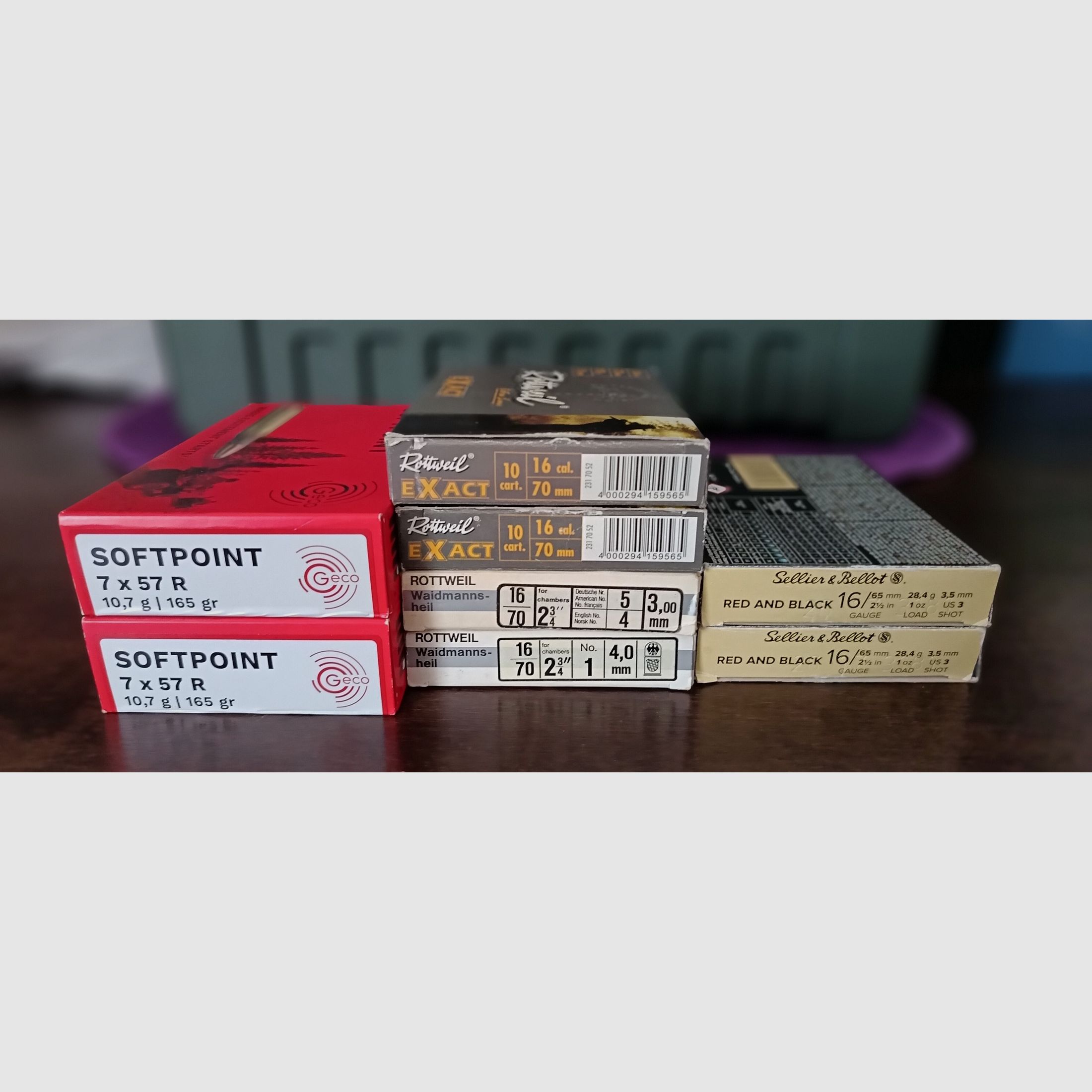 Brünner Bockbüchsflinte  7x57r 16/70