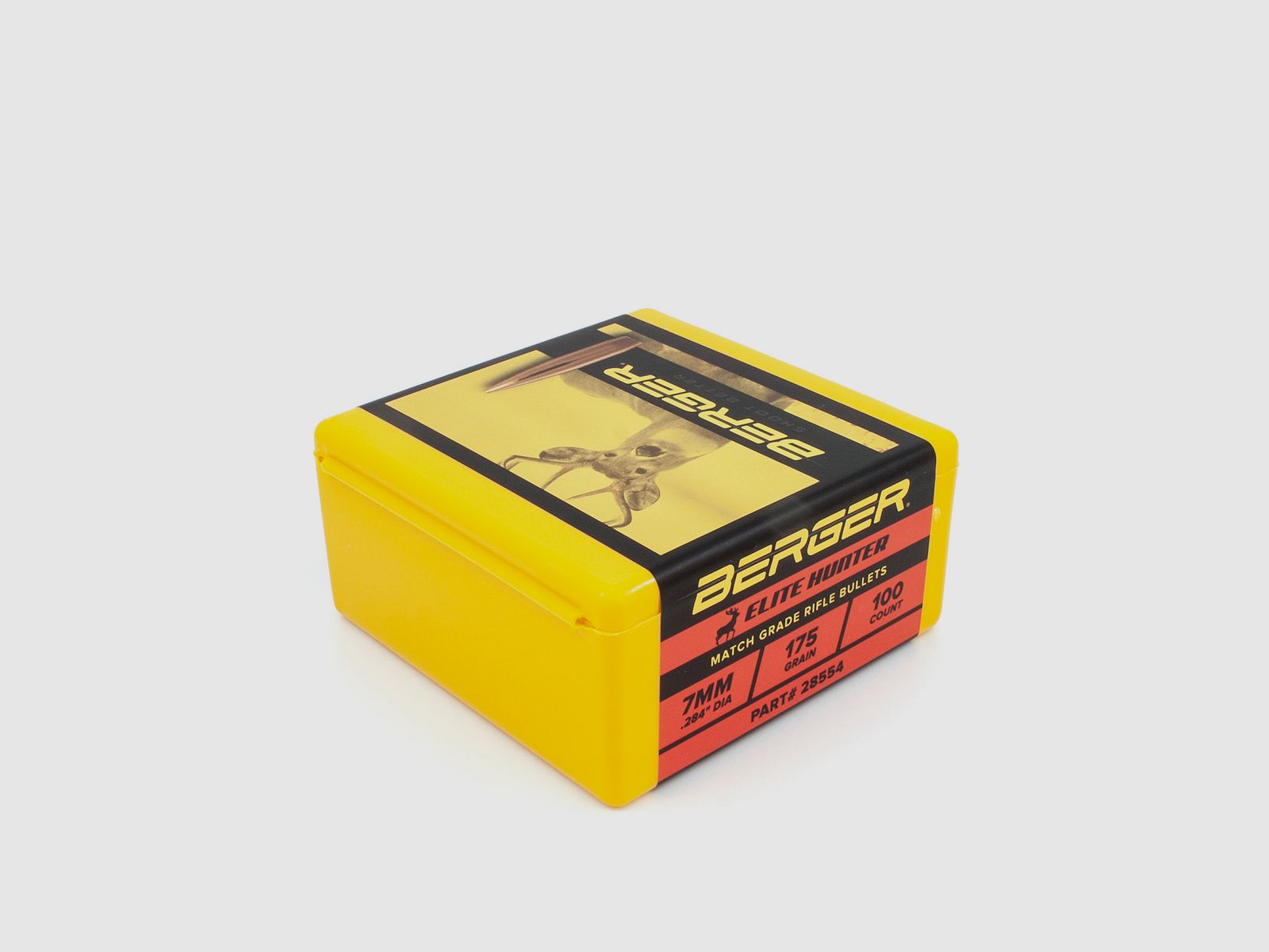 Berger Bullet 7mm/.284 Elite Hunter 175GR 100 Pieces