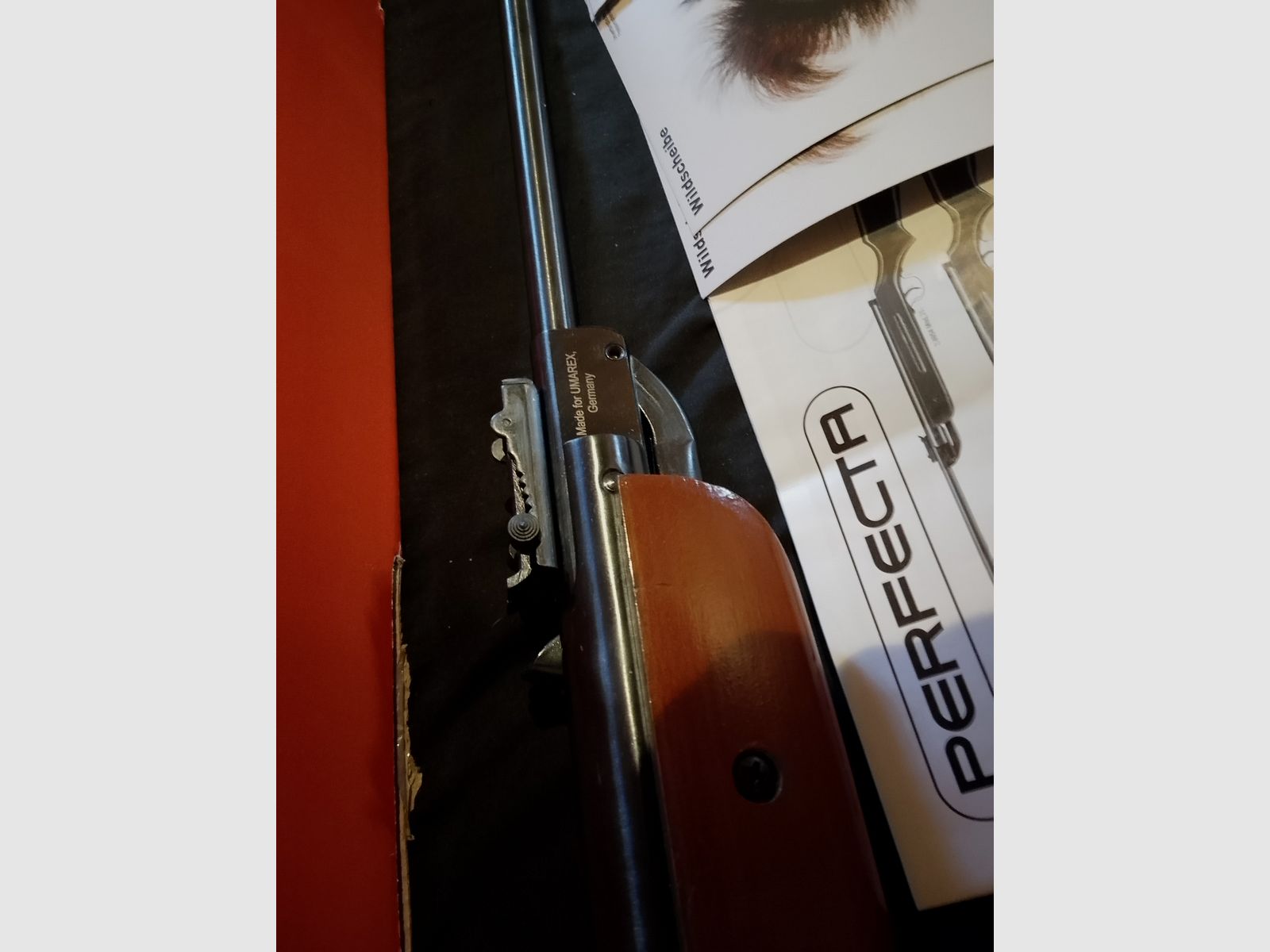 Nice Umarex perfecta oldschool air rifle 4.5mm .177 with Excite econ diabolo pellets and targets Optional with scope 4x28 Nikko