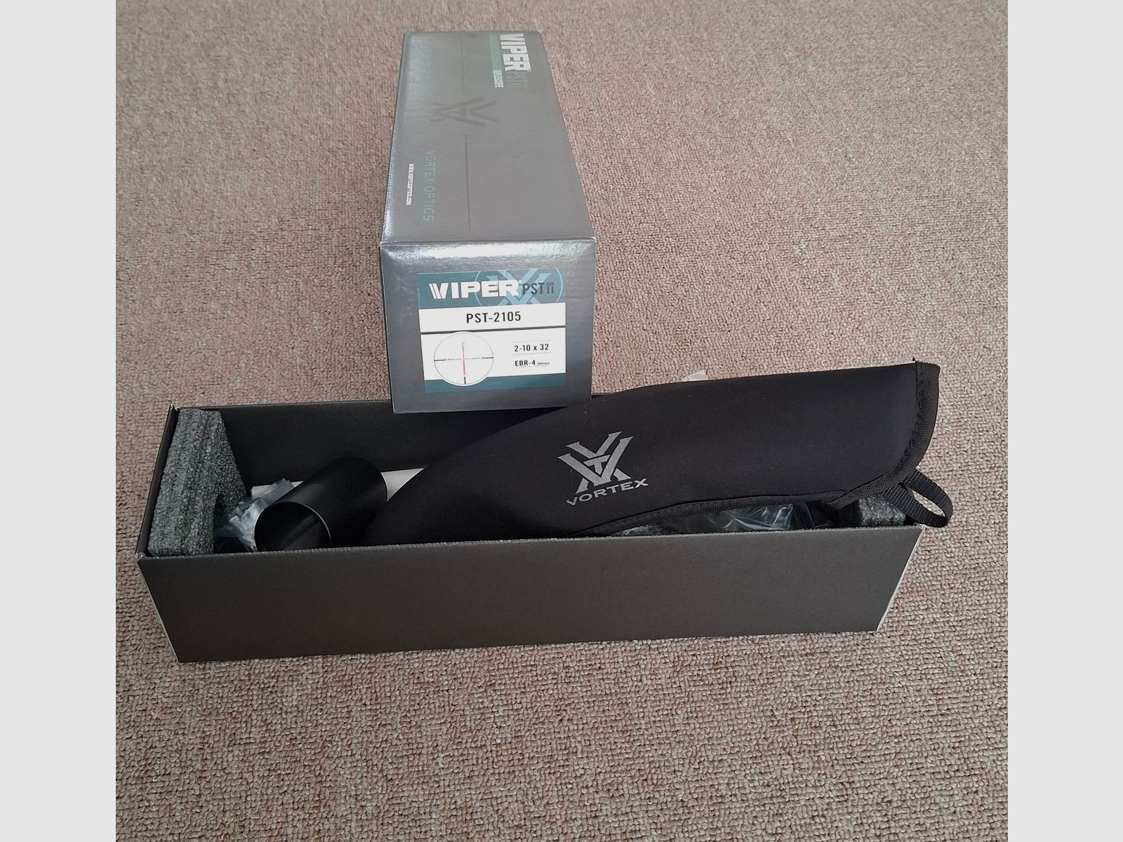 Vortex Viper PST Gen II 2-10x32 FFP EBR-4
