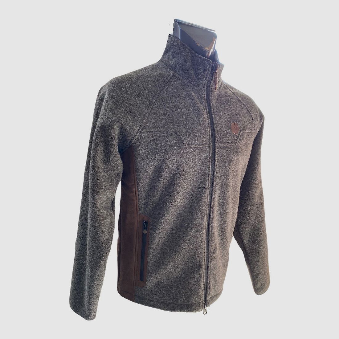 BLASER VESTE SOFTSHELL GRIS/BRUN 118050, image 5 sur 12