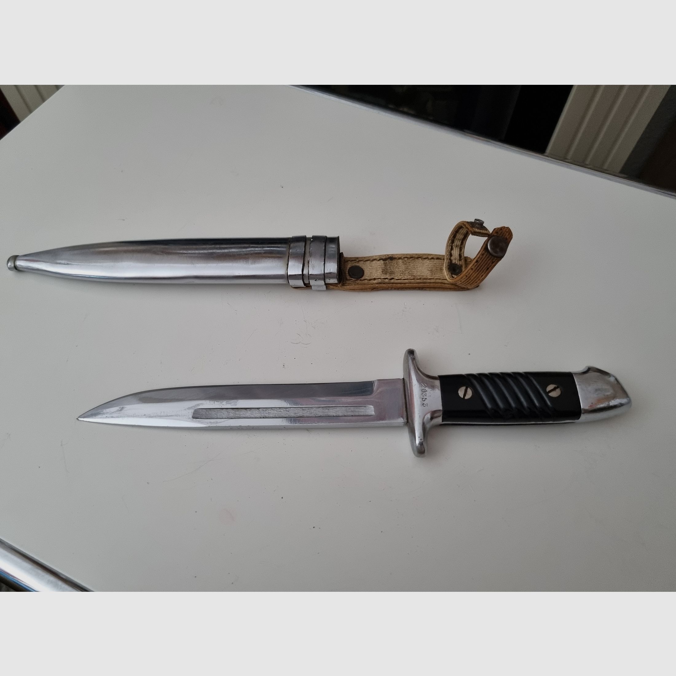 3x Bajonett, Dolch, Messer