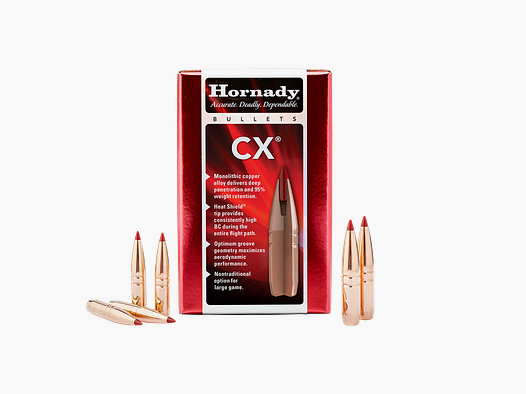 Hornady Geschosse .30/.308 – CX 180gr/11,7g – 50er Pkg