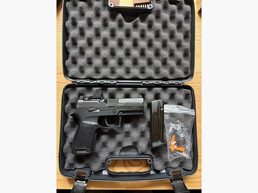 SIG Sauer P320, 3.9IN, Nitron, BLK mit Rotpunkt-Visierung