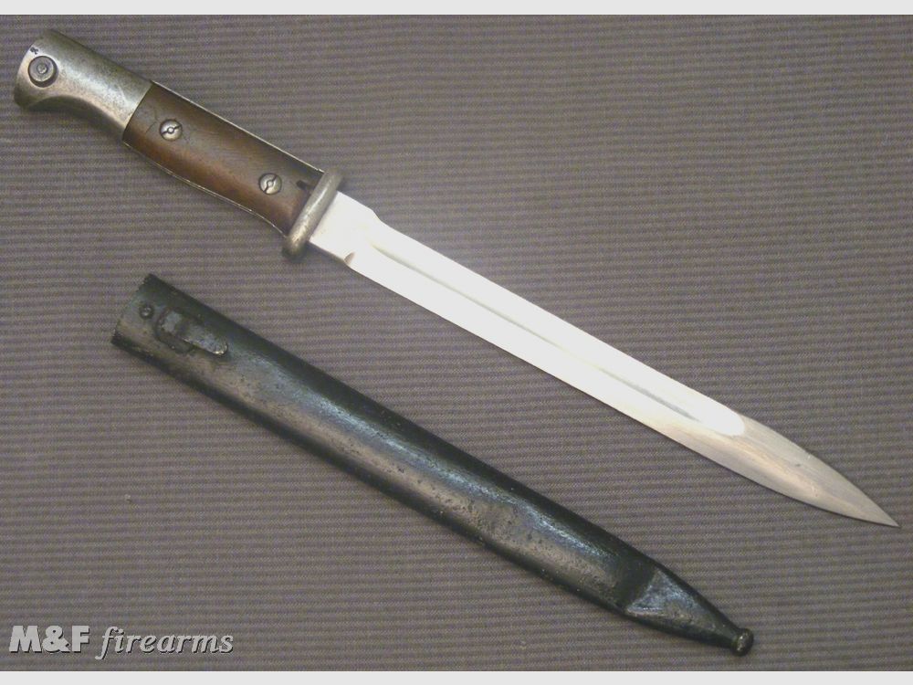 Deutsches Seitengewehr (SG) 84/98 n.A. Säge ausgeschliffen