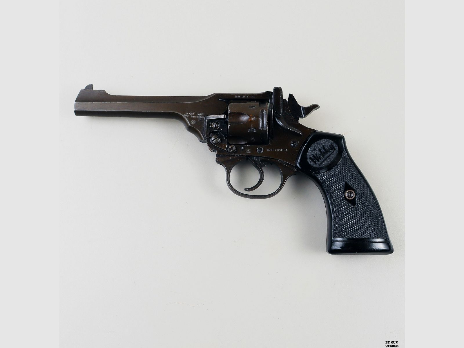 Revólver Webley & Scott mod. Mark IV cal. 38 n.º de serie 103034, imagen 1 de 10
