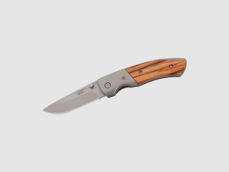 Herbertz Einhandmesser Olivenholz
