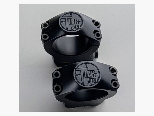 Tier One Ringmontage 30mm 19 / 34 mm hoch Tikka Spezial 16,5 mm Schiene neuwertig 2 Stück (Ringe)