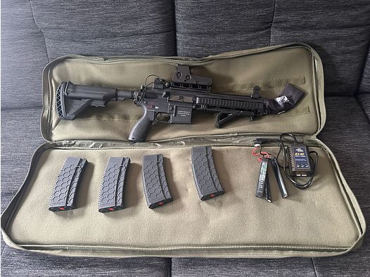 Umarex HK 416D CQB S-AEG  Einsteigerset 1,3J