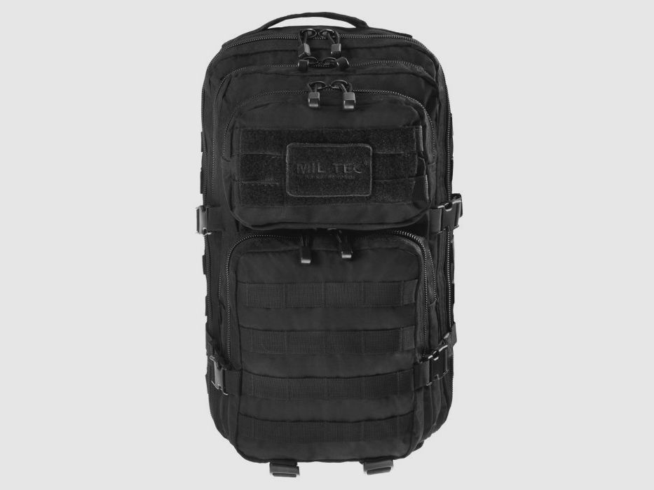 Tactical backpack Mil-Tec Large Assault Pack 36 l black (14002202), image 2 of 6
