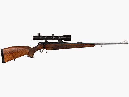 Steyr Mannlicher Luxus .30-06Spring , ZF Zeiss Varip. 2,5-10x50 T* Abs. 0, EAW-Schwenkmontage , Reservemagazin, LL= 60cm