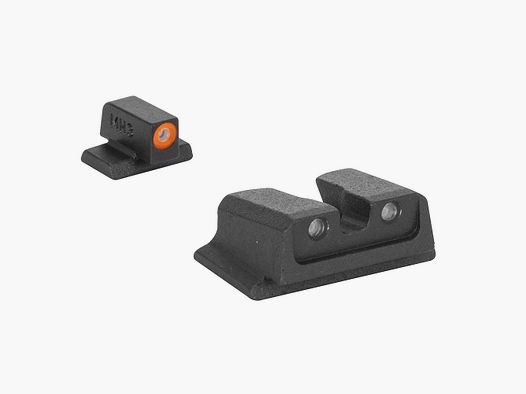HYPER BRIGHT FIXED PISTOL SET S&W M&P FULL SIZE O RING/G