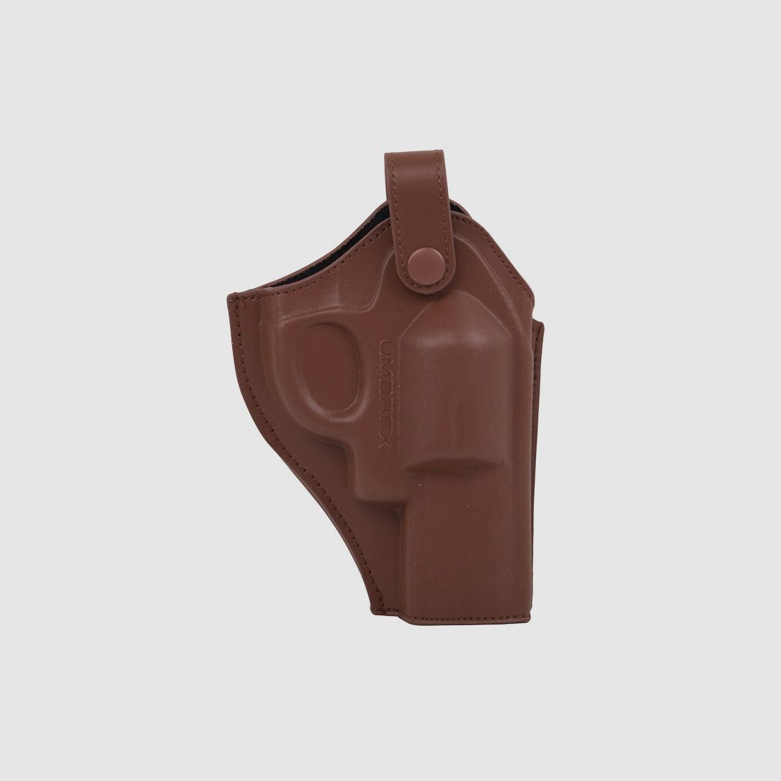 Schnellziehholster Formholster GĂĽrtelholster fĂĽr CO2 Revolver Smith & Wesson M29 und 629 Lederoptik braun