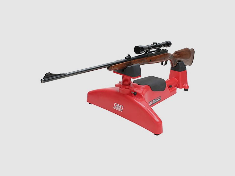 MTM CASE-GARD PREDATOR SCHIESSAUFLAGE FÜR BÜCHSE/PISTOLE VERSTELLBAR ROT, Bild 1 von 5