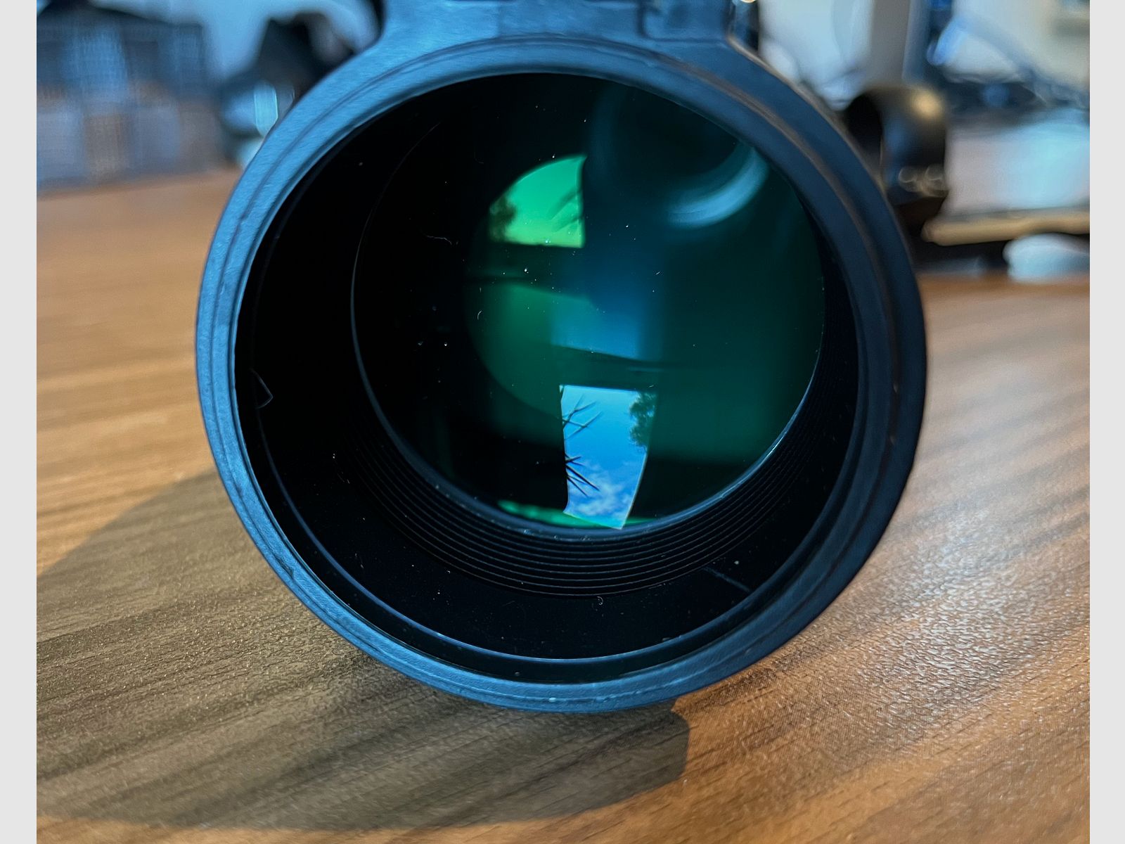 LEICA AMPLUS 6 2.5-15x50i Zielfernrohr (BDC), Absehen L - 4a + Flip Cover vorne