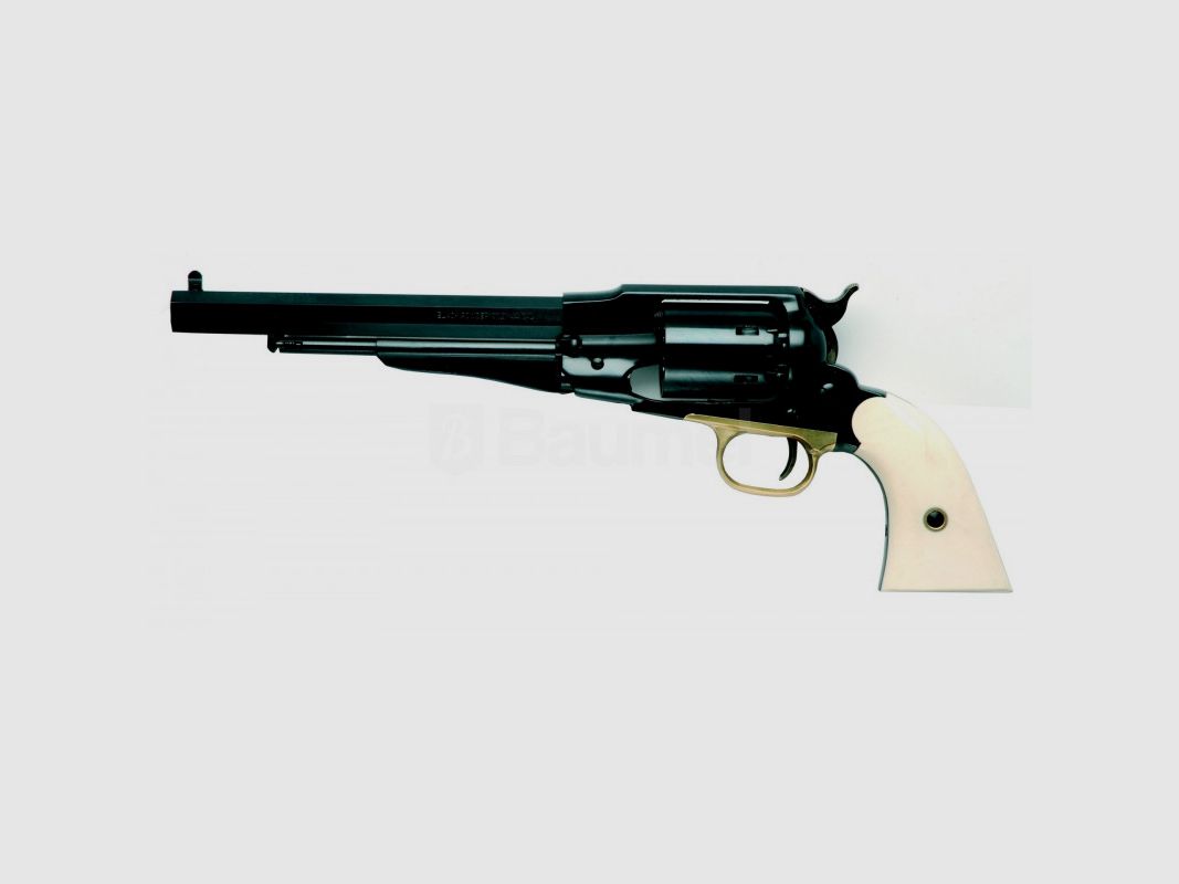 PIETTA C44 1858 REMINGTON REPLICA STAAL IVOREN KOLV