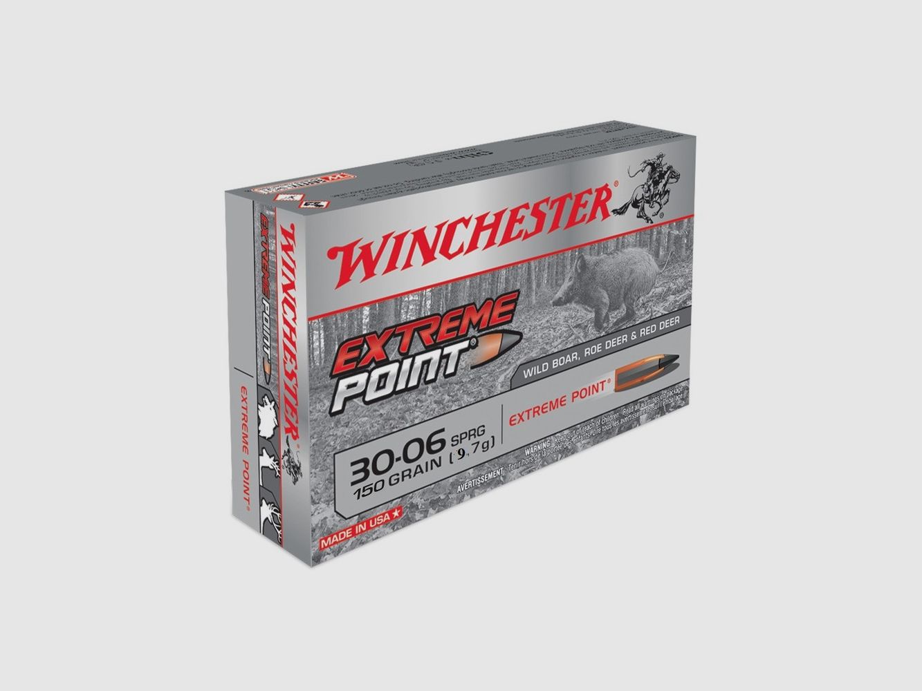 WINCHESTER Munition Kal.30-06 EXTREME POINT 150gr., Bild 1 von 2
