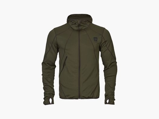 Bluza Harkila Deer Stalker full zip fleece hoodie / Willow green