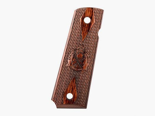 SPRINGFIELD ARMORY 1911 COCOBOLO GRIP, RH ONLY, CROSS CANNON