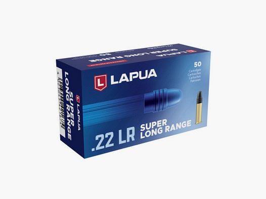 LAPUA SUPER LONG RANGE - .22LR - 2,59 G / 40 GRS. - 50 SZT
