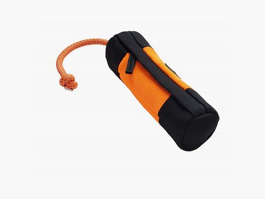 Hunter Snackdummy Trainer mit Seil Orange/Schwarz