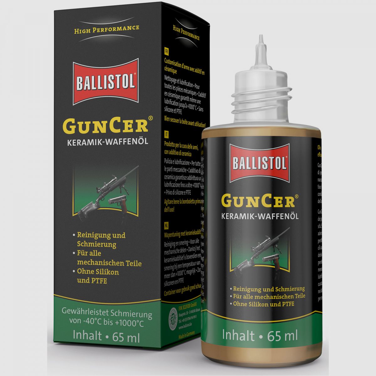 GunCer Öl Flasche Keramik