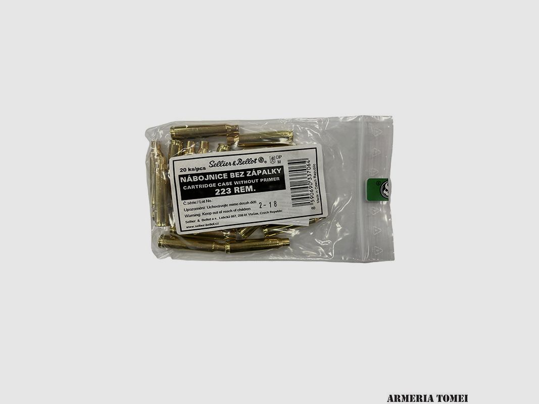 BOSSOLI – SELLIER & BELLOT – 223 REM (20PZ)