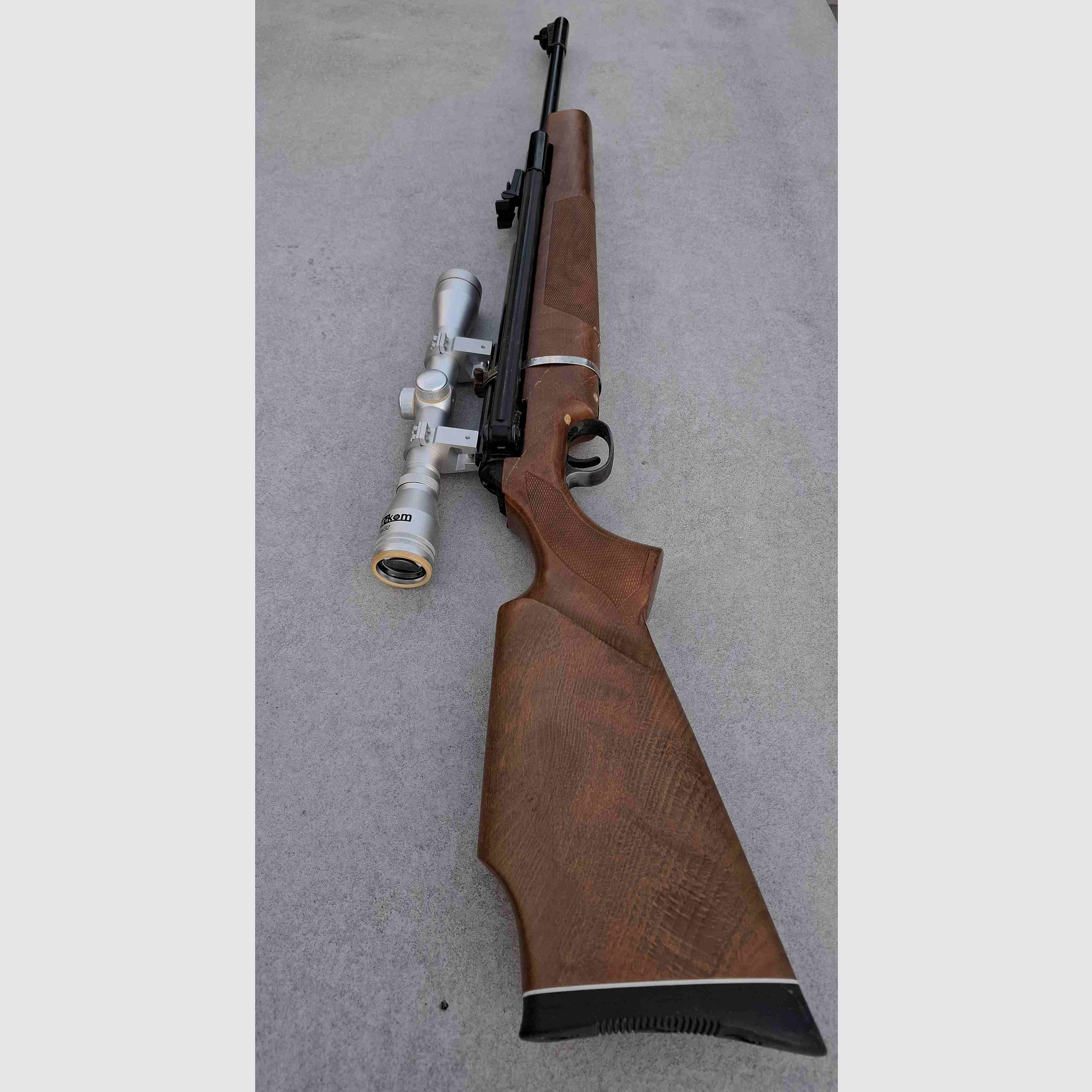 Air rifle Diana Mod. 54-cal. 4.5mm side lever with scope