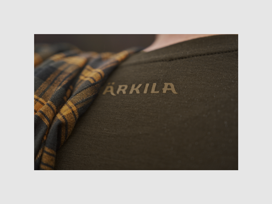 Härkila Game T-shirt à manches longues – Willow Green Stag (108570188), image 3 sur 7