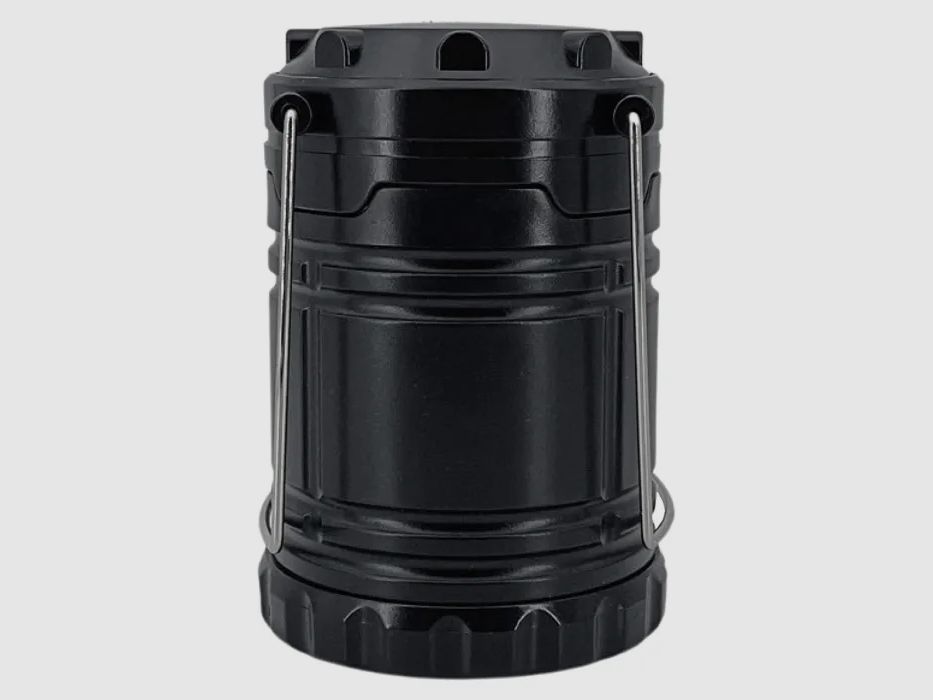 Camping lantern with flame effect 2-in-1